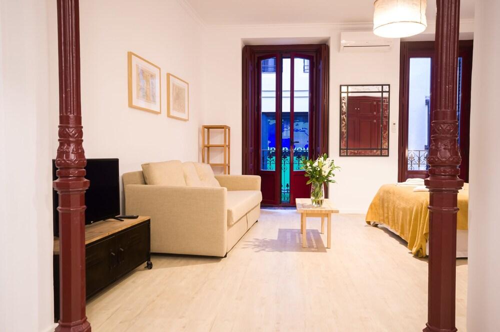 Madrid To Let Santa Ana Apartment - Living Room